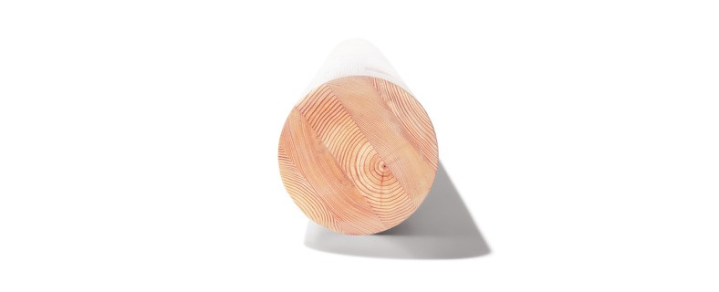  Round to oval: Round pillars