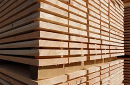 Dried Sawn Timber for Glue Laminated Beams