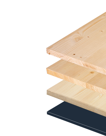 Solid wood panel